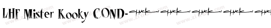 LHF Mister Kooky COND字体转换